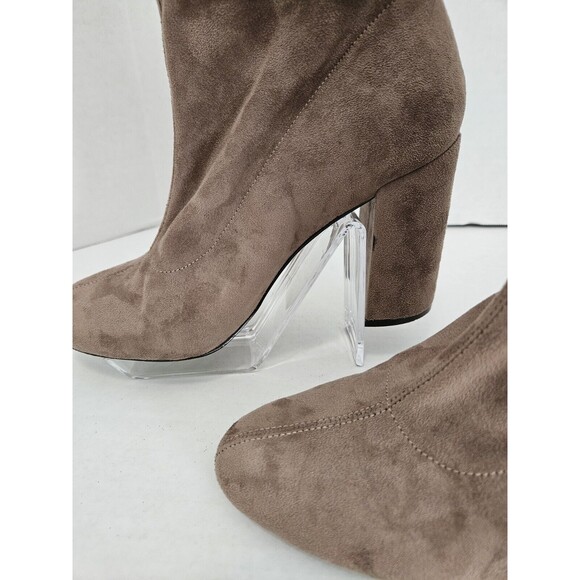 BCBGeneration LILIANNA Women's Sock Ankle Boot Size 8 Leather Sole - Picture 3 of 10